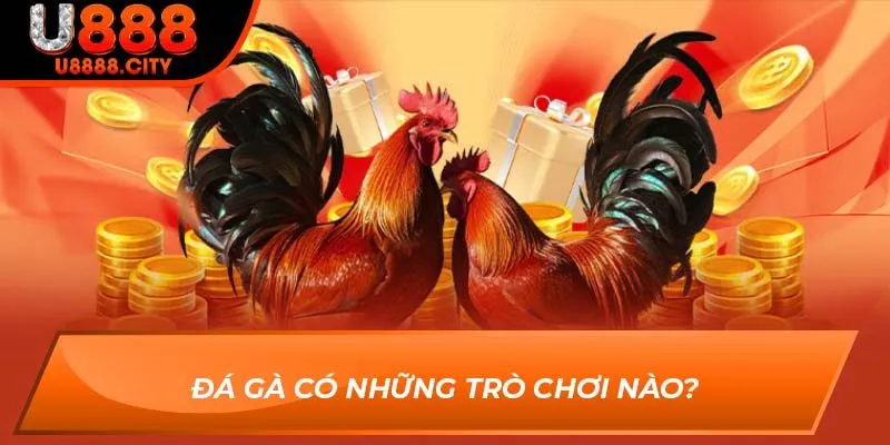 Đá Gà có những trò chơi nào?